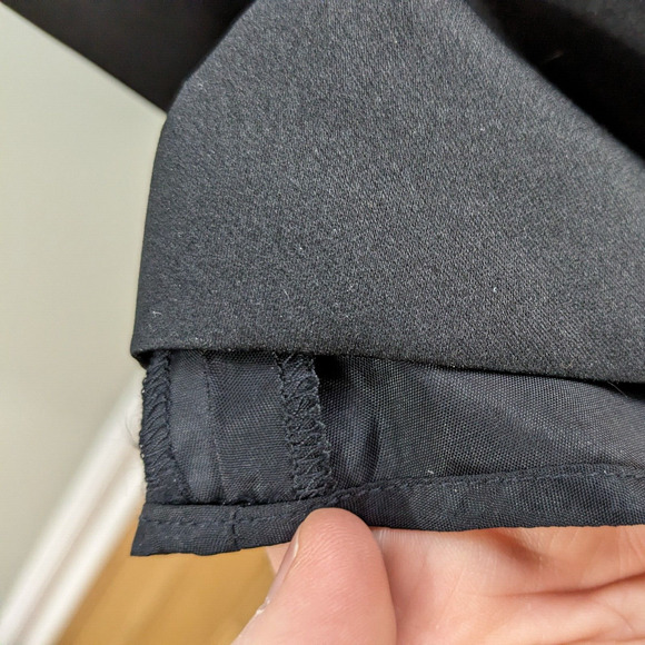 Maxi Dress Evening Gown Satin Sheer Beaded Mermaid Prom Formal Beaded Black 10 - Picture 9 of 11